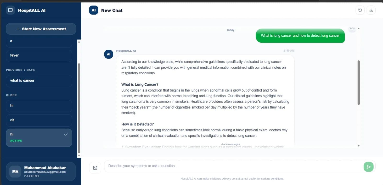 AI grounded in real clinical notes