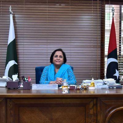 Dr. Azra Fazal Pechuho Health Minister Sindh